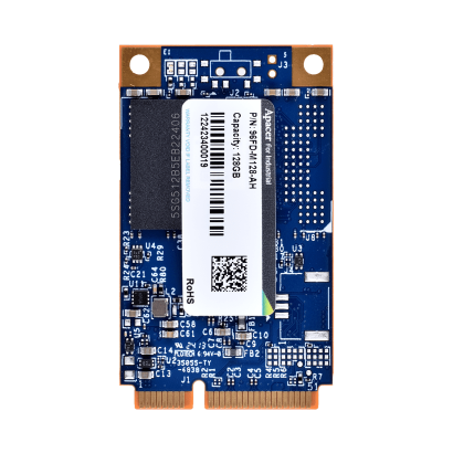 APACER mSATA 128G SATA3 TLC  -25°C ~ +85 °C